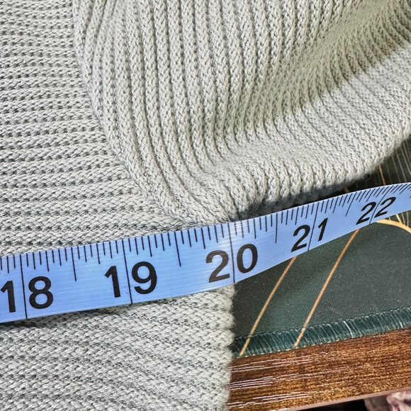 NWOT Madewell Funnelneck Drop Shoulder Top Sweater Knit Mint Green Women XXS - Picture 6 of 9